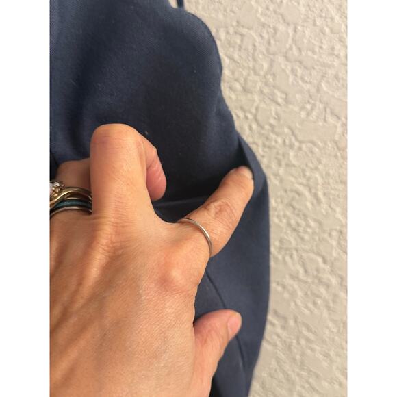 Fjallraven Re-Kånken Mini In Navy Blue/ Slate - Picture 9 of 12